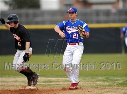 Thumbnail 3 in Trinity Christian vs Haltom (Carrollton Diamond Classic) photogallery.