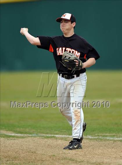 Thumbnail 3 in Trinity Christian vs Haltom (Carrollton Diamond Classic) photogallery.