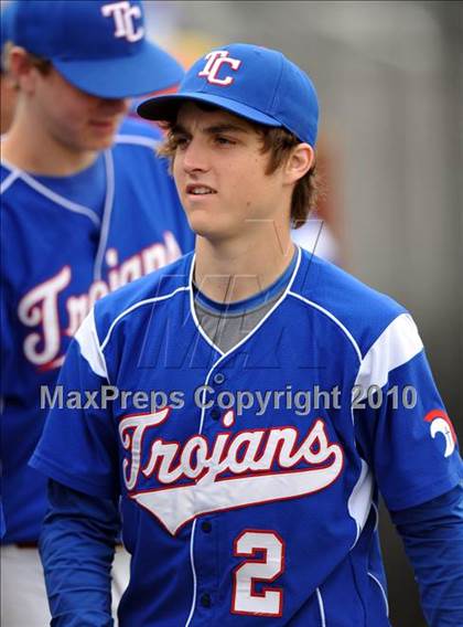 Thumbnail 3 in Trinity Christian vs Haltom (Carrollton Diamond Classic) photogallery.