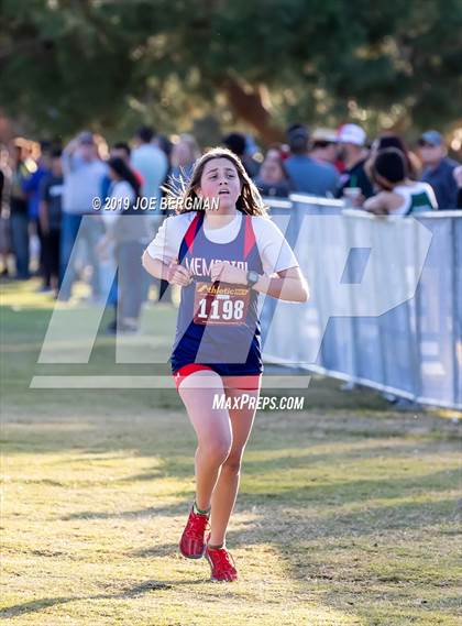 Thumbnail 3 in CIF Central Section Cross Country Championships (Girls D5 Race) photogallery.