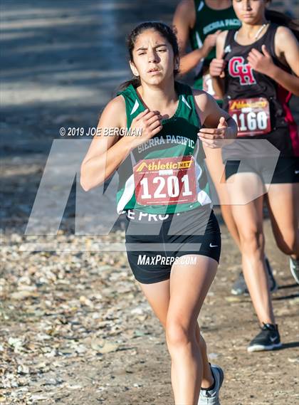 Thumbnail 3 in CIF Central Section Cross Country Championships (Girls D5 Race) photogallery.