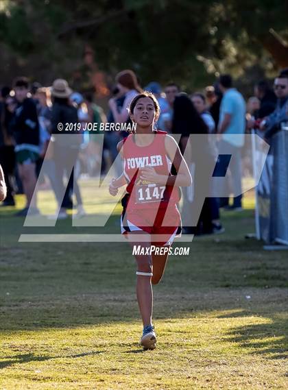 Thumbnail 2 in CIF Central Section Cross Country Championships (Girls D5 Race) photogallery.