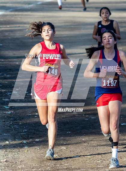 Thumbnail 3 in CIF Central Section Cross Country Championships (Girls D5 Race) photogallery.