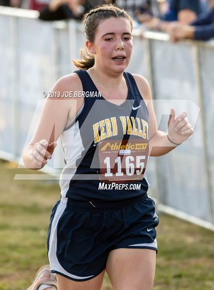 Thumbnail 3 in CIF Central Section Cross Country Championships (Girls D5 Race) photogallery.