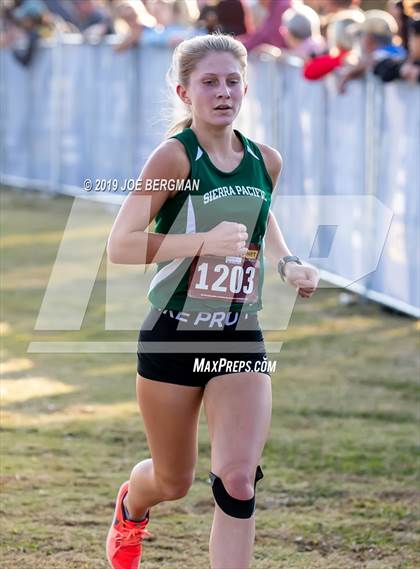 Thumbnail 3 in CIF Central Section Cross Country Championships (Girls D5 Race) photogallery.
