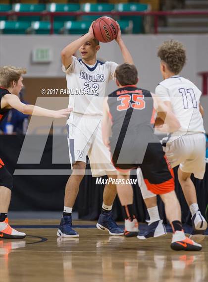 Thumbnail 3 in Valor Christian vs. Lewis-Palmer (CHSAA 4A State Final) photogallery.