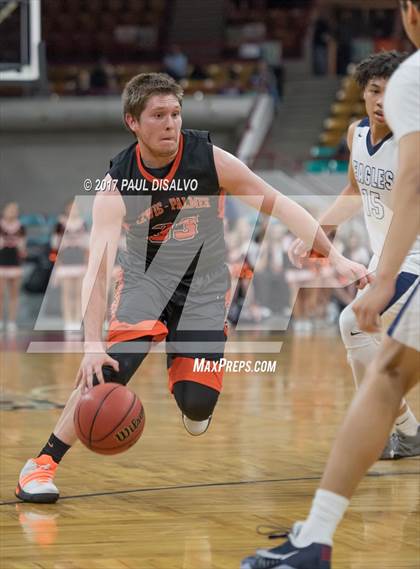 Thumbnail 3 in Valor Christian vs. Lewis-Palmer (CHSAA 4A State Final) photogallery.