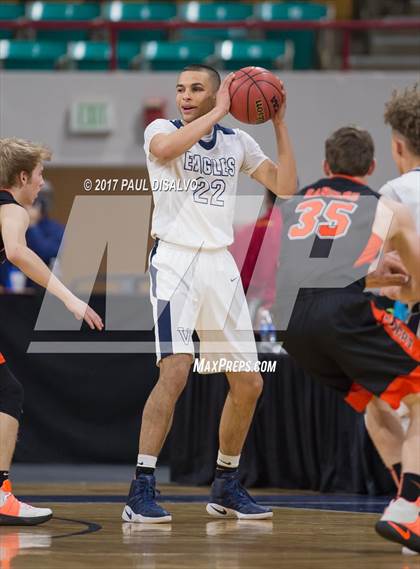 Thumbnail 2 in Valor Christian vs. Lewis-Palmer (CHSAA 4A State Final) photogallery.