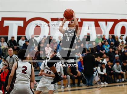 Thumbnail 3 in Whitney vs Sotomayor (CIF State Boys Basketball Championships D5 Round 1) photogallery.