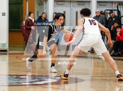 Thumbnail 2 in Whitney vs Sotomayor (CIF State Boys Basketball Championships D5 Round 1) photogallery.