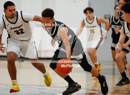 Thumbnail 1 in Whitney vs Sotomayor (CIF State Boys Basketball Championships D5 Round 1) photogallery.