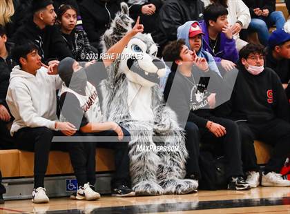 Thumbnail 3 in Whitney vs Sotomayor (CIF State Boys Basketball Championships D5 Round 1) photogallery.