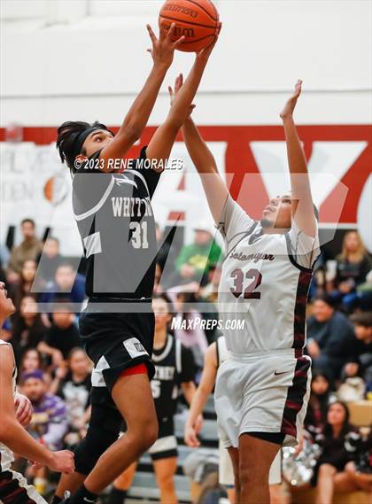 Thumbnail 2 in Whitney vs Sotomayor (CIF State Boys Basketball Championships D5 Round 1) photogallery.