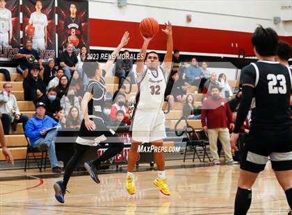 Thumbnail 1 in Whitney vs Sotomayor (CIF State Boys Basketball Championships D5 Round 1) photogallery.