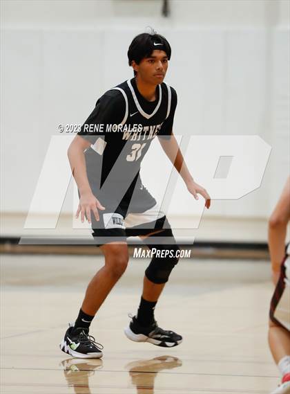 Thumbnail 3 in Whitney vs Sotomayor (CIF State Boys Basketball Championships D5 Round 1) photogallery.