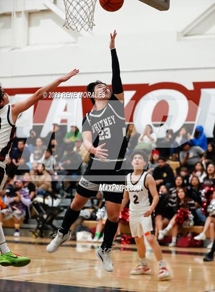 Thumbnail 2 in Whitney vs Sotomayor (CIF State Boys Basketball Championships D5 Round 1) photogallery.