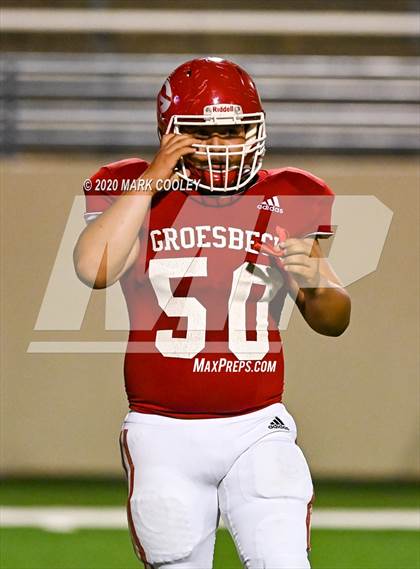 Thumbnail 3 in Groesbeck vs. Madison (UIL 3A Bi-District) photogallery.
