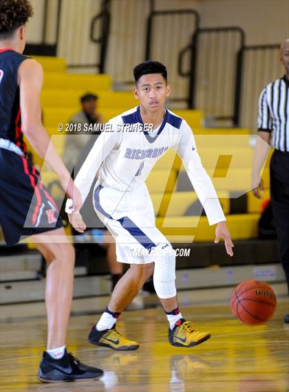 Thumbnail 1 in Richmond vs. Albany (Chabot MLK Classic Showcase) photogallery.