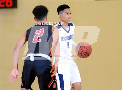 Thumbnail 1 in Richmond vs. Albany (Chabot MLK Classic Showcase) photogallery.