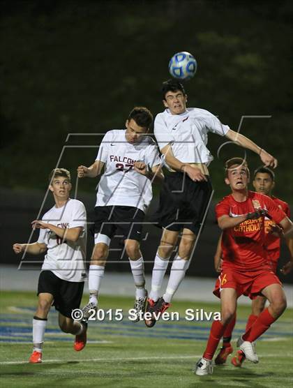 Thumbnail 3 in Torrey Pines vs. Cathedral Catholic (CIF SDS Open Division Final) photogallery.