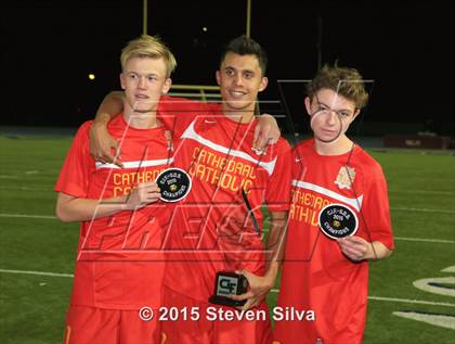 Thumbnail 3 in Torrey Pines vs. Cathedral Catholic (CIF SDS Open Division Final) photogallery.