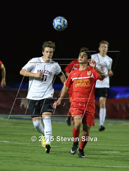 Thumbnail 3 in Torrey Pines vs. Cathedral Catholic (CIF SDS Open Division Final) photogallery.