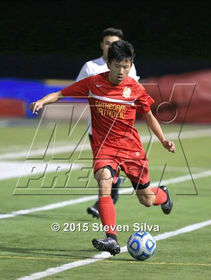 Thumbnail 3 in Torrey Pines vs. Cathedral Catholic (CIF SDS Open Division Final) photogallery.