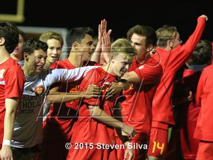 Thumbnail 1 in Torrey Pines vs. Cathedral Catholic (CIF SDS Open Division Final) photogallery.