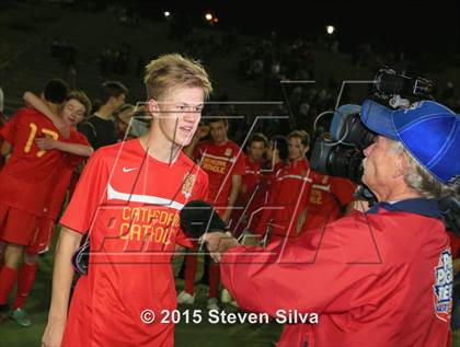 Thumbnail 2 in Torrey Pines vs. Cathedral Catholic (CIF SDS Open Division Final) photogallery.