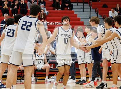 Thumbnail 3 in Staples vs. Wilton (FCIAC 1/4finals) photogallery.