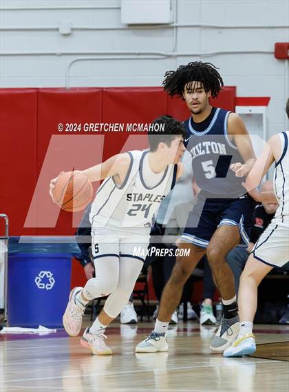 Thumbnail 2 in Staples vs. Wilton (FCIAC 1/4finals) photogallery.