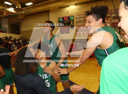 Thumbnail 2 in Providence vs. Ribet Academy (CIF SS D4A Finals) photogallery.