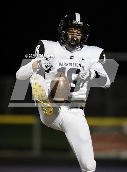 Thumbnail 1 in Carrollton @ Bloom-Carroll (OHSAA D4 3rd Round Playoff) photogallery.