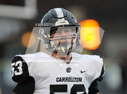 Thumbnail 3 in Carrollton @ Bloom-Carroll (OHSAA D4 3rd Round Playoff) photogallery.