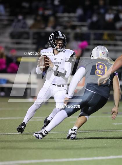 Thumbnail 2 in Carrollton @ Bloom-Carroll (OHSAA D4 3rd Round Playoff) photogallery.