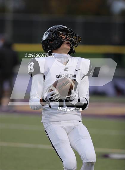Thumbnail 3 in Carrollton @ Bloom-Carroll (OHSAA D4 3rd Round Playoff) photogallery.
