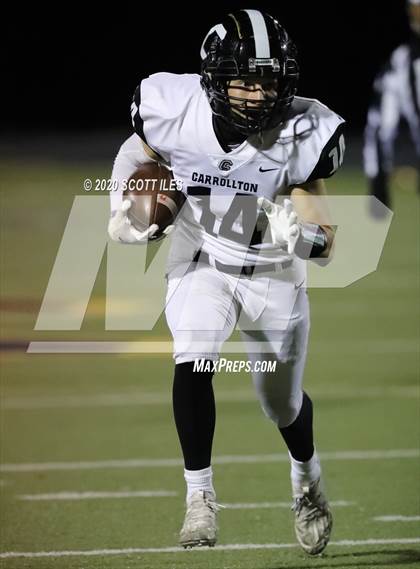 Thumbnail 1 in Carrollton @ Bloom-Carroll (OHSAA D4 3rd Round Playoff) photogallery.