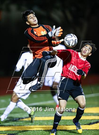 Thumbnail 2 in American @ Moreau Catholic photogallery.