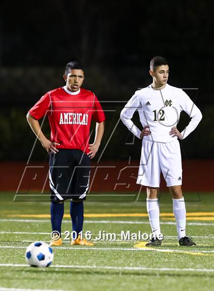 Thumbnail 3 in American @ Moreau Catholic photogallery.