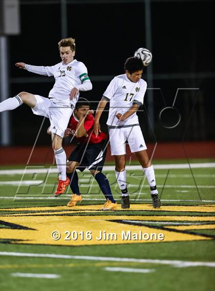 Thumbnail 2 in American @ Moreau Catholic photogallery.