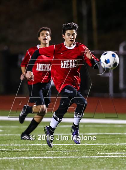 Thumbnail 3 in American @ Moreau Catholic photogallery.
