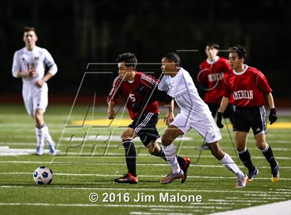 Thumbnail 3 in American @ Moreau Catholic photogallery.