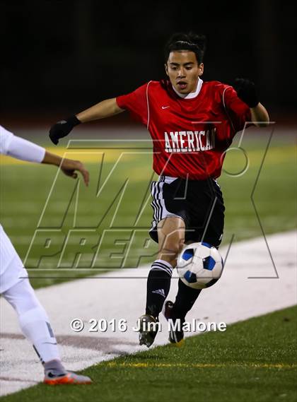 Thumbnail 1 in American @ Moreau Catholic photogallery.