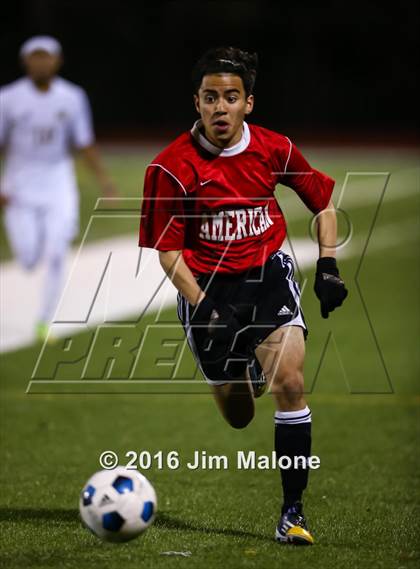 Thumbnail 2 in American @ Moreau Catholic photogallery.