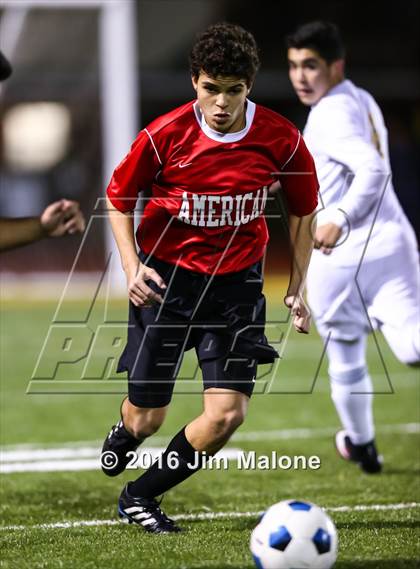 Thumbnail 1 in American @ Moreau Catholic photogallery.