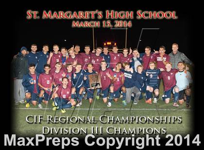 Thumbnail 1 in Farmersville vs. St. Margaret's (CIF SoCal Regional D3 Final) photogallery.