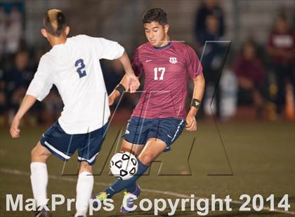 Thumbnail 1 in Farmersville vs. St. Margaret's (CIF SoCal Regional D3 Final) photogallery.