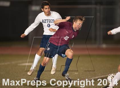 Thumbnail 2 in Farmersville vs. St. Margaret's (CIF SoCal Regional D3 Final) photogallery.