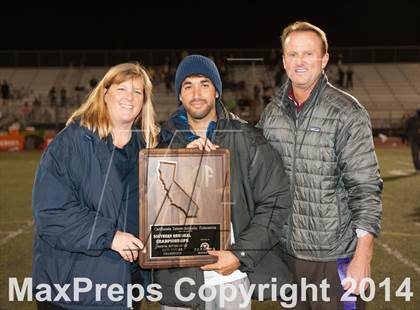 Thumbnail 1 in Farmersville vs. St. Margaret's (CIF SoCal Regional D3 Final) photogallery.
