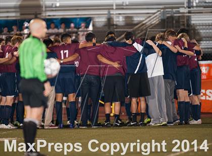 Thumbnail 2 in Farmersville vs. St. Margaret's (CIF SoCal Regional D3 Final) photogallery.